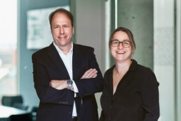 Die beiden Geschäftsführer von ATP Berlin: Jörg Balow und Anna Kasche.<br><span class='image_copyright'>ATP/Koroll</span><br>