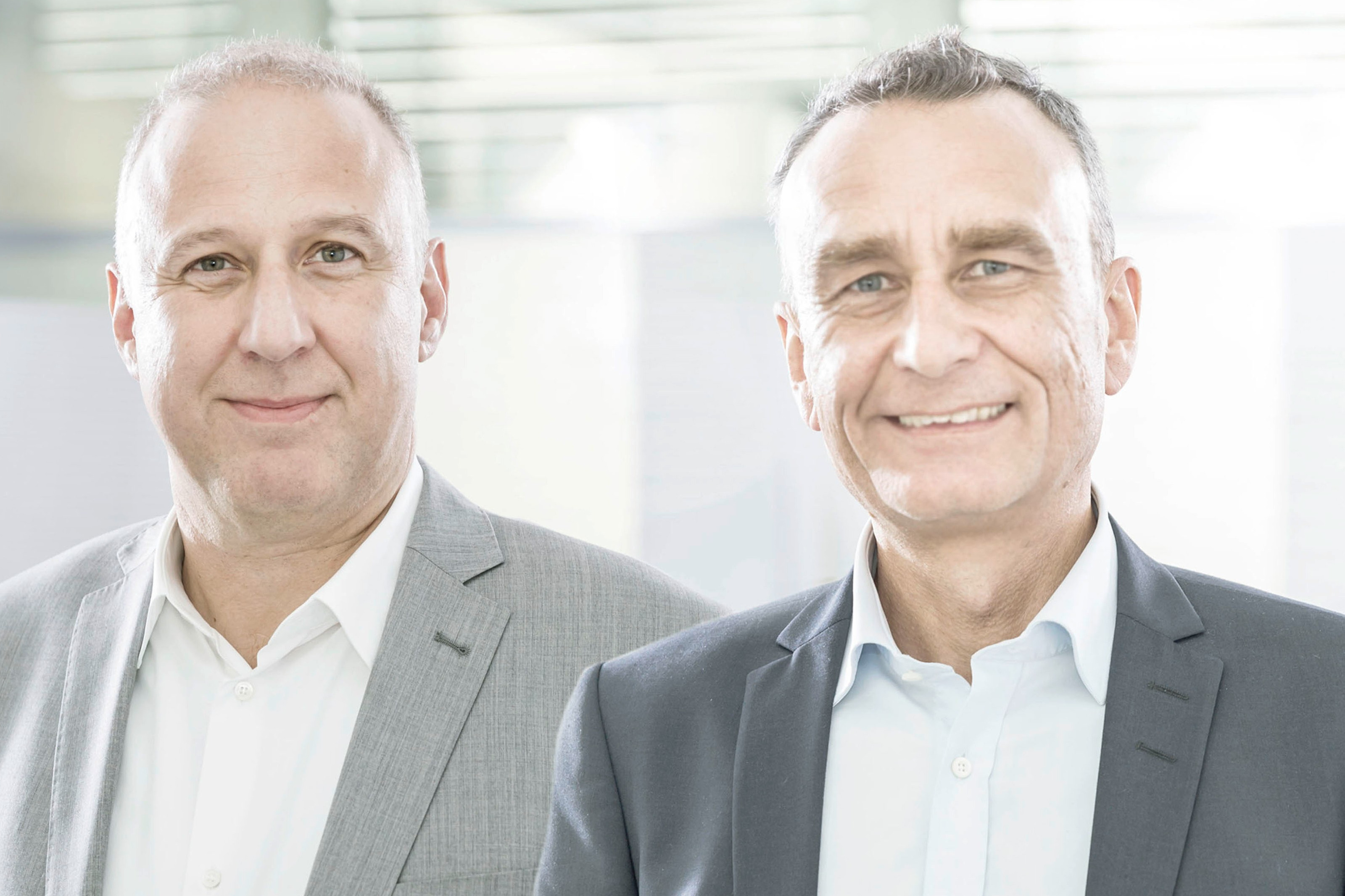 Urs Klipfel (l.) and Andreas Rieser (r.), the future heads of ATP’s Nuremberg office. Photo: ATP/Rauschmeir<br><span class='image_copyright'>ATP/Rauschmeir</span><br>