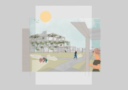 Das Siegerprojekt „Starke Stadt“ von Sarah Marina Kroboth, Lukas Kroboth und Laura Sophie Ding.<br><span class='image_copyright'>Integrale Bauplanung und Industriebau</span><br>